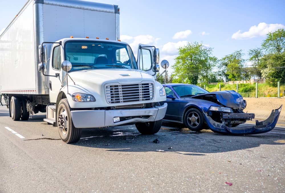 Commercial vehicle crash