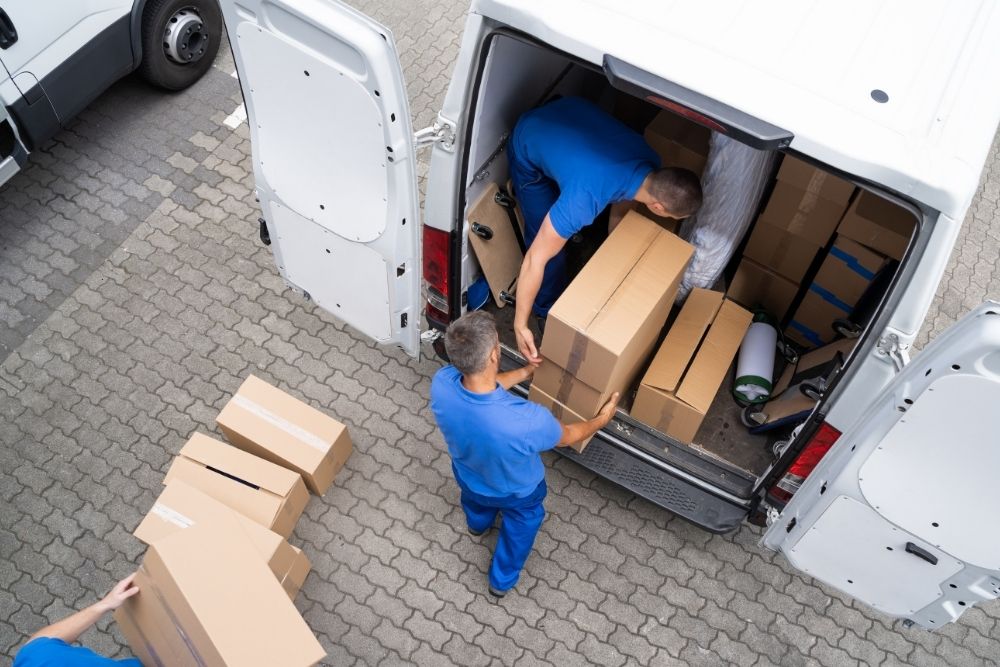 Amazon delivery van