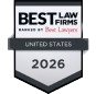 New Best Law Firms Badge - 2026